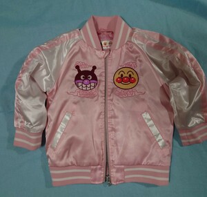  Anpanman Japanese sovenir jacket pink 95cm