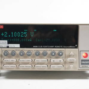 KEITHLEY ケースレー 6430 低電流電圧計 サブフェムトアンペアリモートソースメーター SUB-FEMTOAMP REMOTE SourceMeter 通電確認済みの画像2