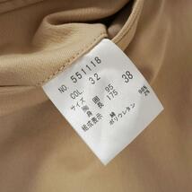 Theory 春 ストレッチ ベージュ テーラードジャケット 38(M)　RU_画像9