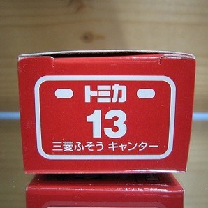 336 絶版・希少 トミカ No 13 三菱ふそう キャンター 2011 ＮＥＷシール付 の画像5