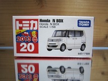 344 絶版・希少 トミカ No 20 ホンダ Ｎ ＢＯＸ　2013 ＮＥＷシール付_画像1