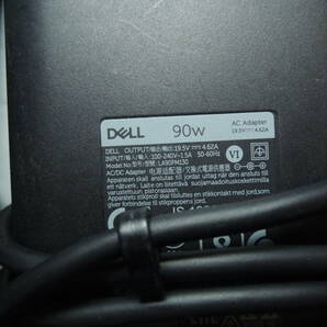 DELL 90W MODEL:LA90PM130 DA90PM130 OUTPUT:19.5V-4.62A INPUT:100-240V～1.5A 50-60Hz 付属品:ACコード 9個の画像4