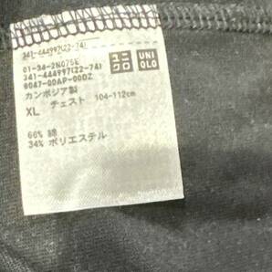ユニクロ 半袖Tシャツ XL 黒 未使用品の画像2