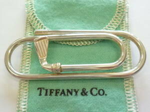 61781★TIFFANY&Co. ティファニー マネークリップ ゴルフクラブ ゴルフモチーフ シルバー 925 保護袋付き★