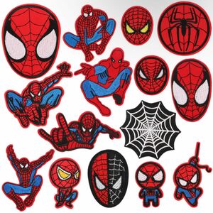 スパイダーマン　アイロンワッペン　セット