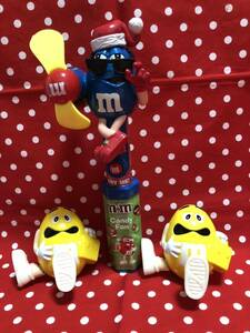 M&M's ディスペンサー　エムアンドエムズ　フィギュア　m&m's アメトイ