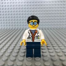 （L148）LEGO レゴ ミニフィグ 正規品 フィギュア レゴシティ 研究員 働く人 街の人_画像1