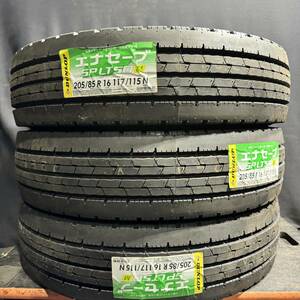 送料無料 新品未使用3本のみ★ 205/85R16 117/115L ダンロップ SPLT50 夏タイヤ 3本セット スタッドレス エルフ　キャンター　ダイナ