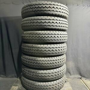 送料無料 イボ付きバリ山★2023年製 205/85R16 117/115L ダンロップ SPLT5 7本セット スタッドレス エルフ　キャンター　ダイナ