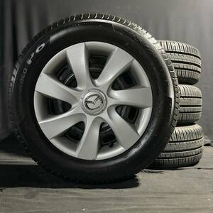 バリ山 ★ マツダ純正★ 美品★ 195/65R15 ピレリ　CINTURATO P6 夏タイヤ 6J 5穴PCD114.3 アテンザ　アクセラ プレマシー MPV等　