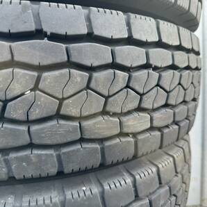 送料無料 スーパーバリ山★ 225/90R17.5 127/125L ブリヂストン M800 6本セット ミックス 4トン車 増トン ユニックの画像4