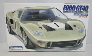 ■【未組立/箱ダメージ】　1/24 フォードGT40 アランマン レーシングテスト仕様車 「ヒストリックレーシングカーシリーズ No.16」 FUJIMI