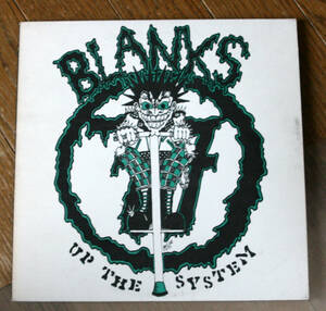 BLANKS 77 - Up The System / 10inch 25cm LP / Punk, パンク