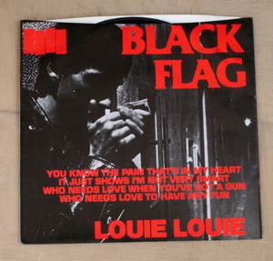 Black Flag Louie Louie / EP, SST 175/ Punk, Hardcore, パンク, ハードコア