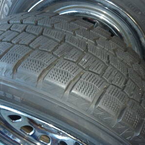 ダンロップ WINTER MAXX １９５/６０R１５ ５穴 ４本セット ハイエース RZH101G 平成１２年式 １００系 の画像10