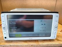 作動確認済！Bluetooth内臓/トヨタ純正/ SDナビ /NSCP-W62/Bluetooth OK/TV地デジワンセグ/CD/AUX/TVOK/2012地図/新品フィルムアンテナ付！_画像3