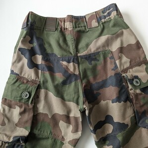 フランス軍 ウッドカモCE迷彩 ミリタリーカーゴパンツ 古着/W34L27【L991】の画像9