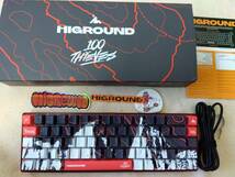 HIGROUND 100T Geostone HG68 ゲーミングキーボード FPS eスポーツ PC周辺機器 HY831_画像1