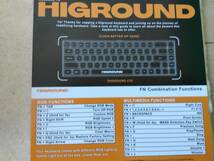 HIGROUND 100T Geostone HG68 ゲーミングキーボード FPS eスポーツ PC周辺機器 HY831_画像5