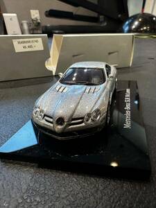 1/43 Modell Mercedes-Benz SLR McLaren Crystal silver B6 696 1974 メルセデス・ベンツ ディラーモデル 中古