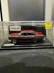 28700 Mercedes-Benz 220 SE Red/Black VITTESSEビテス 1/43 1583個限定 メルセデスベンツ 220SE タン／ブラック　ミニカー　中古