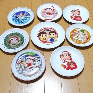 不二家　新品　プレート　まとめて　ペコちゃん　食器　皿　クリスマスプレート　お得　