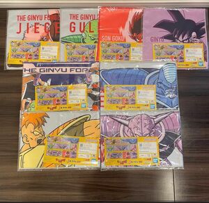 未開封品　一番くじ　ドラゴンボール　ギニュー特戦隊!!来襲　J賞　タオル　8点セット　全8種　