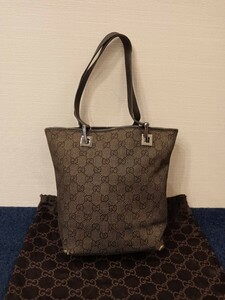 売り切り 1円 1スタ GUCCI グッチ GGキャンバス GG柄 ハンドバッグ トートバッグ レディース 鞄 カバン