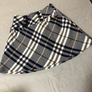 良品Burberry Londonブルーレーベル　ミニスカート（M）ブルー☆お値引きしました。