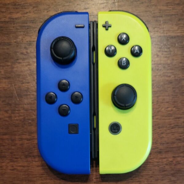 Nintendo Switch　 ジョイコン　(L)ブルー/(R)ネオンイエロー　動作確認済