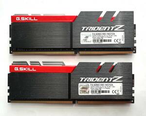 G.Skill DIMM DDR4 4266 PC4-34100 8GBx2 (F4-4266C19D-16GTZA)