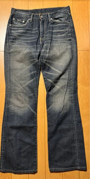 LEVI'S リーバイス 517 W31L33 イエロージョーカー フレアデニム ジーンズ