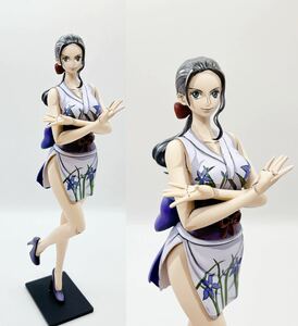 【1円〜出品】ワンピース GLITTER＆GLAMOURS ニコ・ロビン フィギュア リペイント 二次元塗装 アニメ塗り 顔描き直し 2D