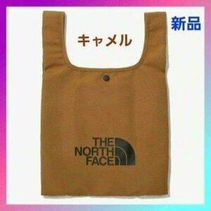 【THE NORTH FACE】トートバッグ　ミニロゴエコバッグ　LINDO SHOPPER　〈キャメル〉新品