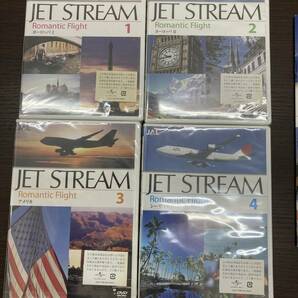 【♯6484A】ファンタジーオブメモリーズ JAL JET STREAM ジェットストリーム DVD 全4巻 城達也 未開封解説書付き 未使用品の画像2