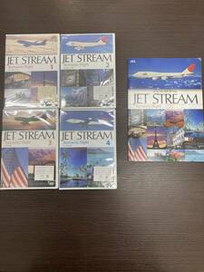 【♯6484A】ファンタジーオブメモリーズ　JAL　JET STREAM　ジェットストリーム　DVD　全4巻　城達也　未開封解説書付き　未使用品