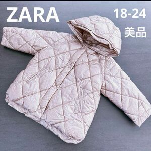 ZARA baby kids ザラ フード付ダウン アウター キルティングコート ダウン ジャケット