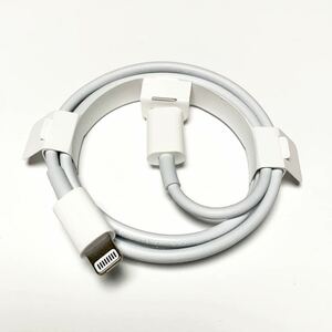 Apple 純正品 USB-C - Lightningケーブル 1m Type-C ライトニング タイプC アップル 充電器 iPhone iPad 正規品 公式ロゴ確認 #1 【APPLE】