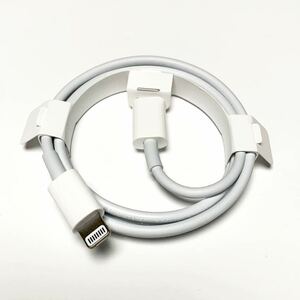 Apple 純正品 USB-C - Lightningケーブル 1m Type-C ライトニング タイプC アップル 充電器 iPhone iPad 正規品 公式ロゴ確認 #3 【APPLE】