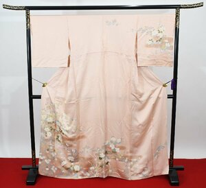 訪問着 披露宴 花 身丈157cm 裄丈67cm ★着物 結婚式 パーティー t‐1775 桜庭呉服店