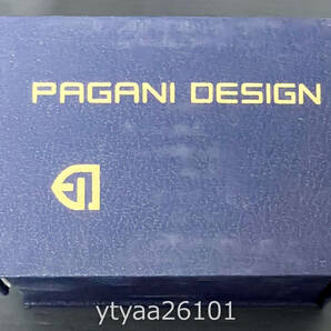 【腕時計 未使用 新品 1円～】PAGANI DESIGN 自動巻き エアキング オマージュ PD-1692 39.7mm メンズ NH35 自動巻 黒文字盤 説明書などの画像4