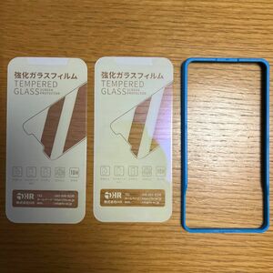 iPhone12 保護フィルム ガラスフィルム 2枚セット ガイド枠付き