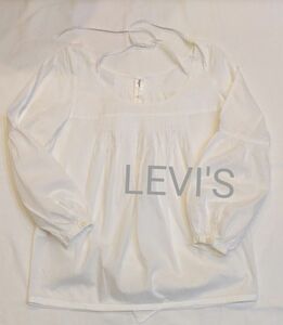 LEVI'S LADY STYLE ホワイト ブラウス 長袖