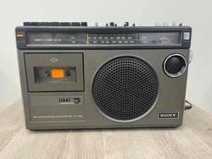 SONY MIC MIXING SYSTEM　ラジオカセット　FM/AM ラジオカセットレコーダーCF-1980 通電のみOK