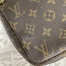 ルイヴィトン LOUISVUITTON ポシェットアクセソワール ショルダーバッグ モノグラム PVC レディース 南京錠 アクセサリーポーチ M51980_画像10