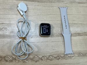 Apple Watch SE 40mm 第2世代 GPSモデル A2722 MNJP3J/A スターライト アップルウォッチ