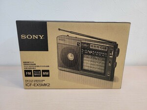 未使用 SONY ソニー 3バンドポータブルラジオ　ICF-EX5MK2