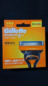 【正規品】P&G　ジレットフュージョン替刃５＋１　8個入　