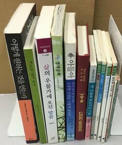 K0305-41　韓国語　本　まとめて13冊セット
