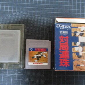 ジャンク品 ゲームボーイソフト 対局連珠 GAMEBOY RENJU 五目並べ 作動未確認書込有ジャンク品の画像1